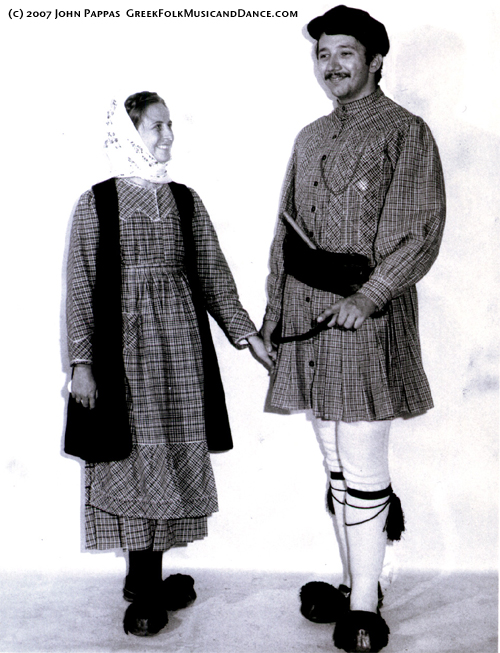 John and Paula in Kandylan costume